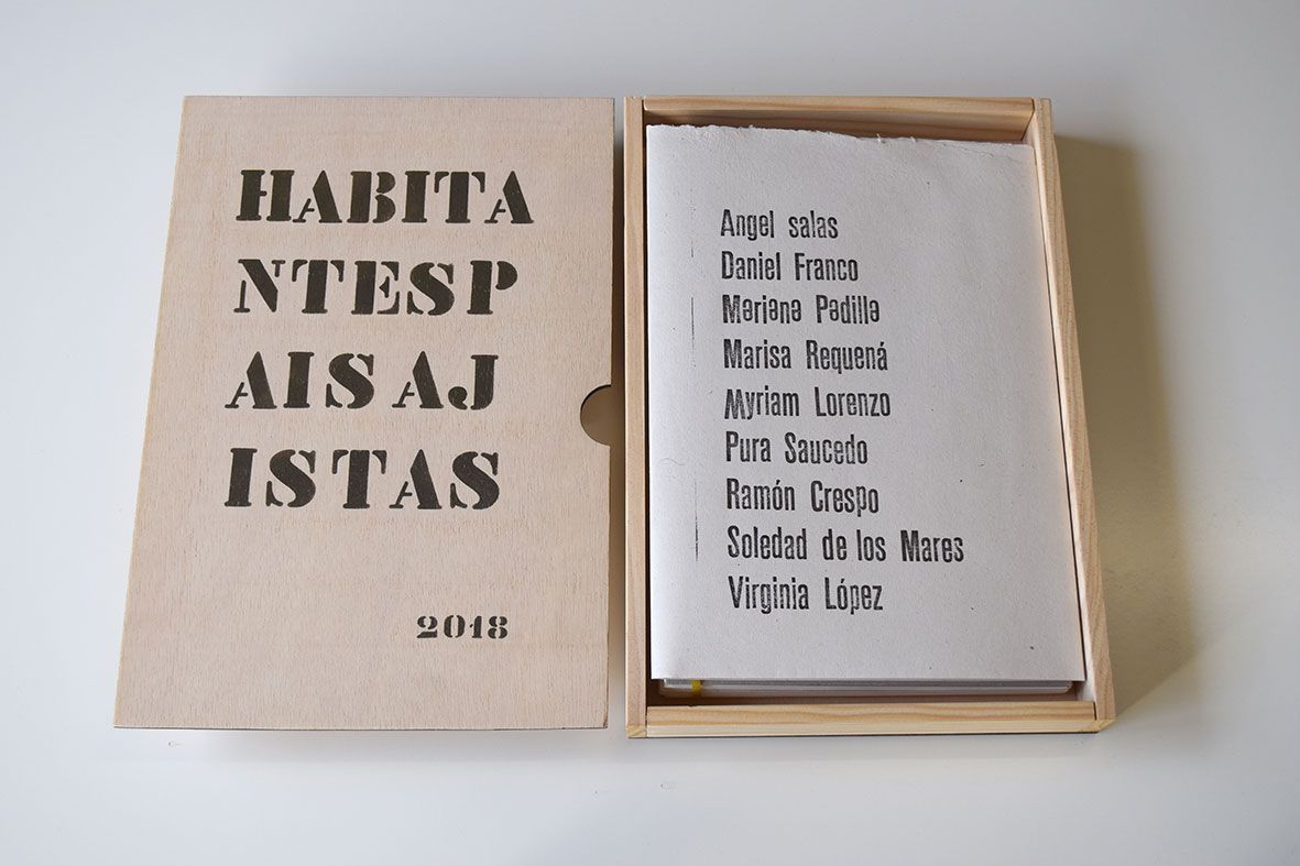Virginia L&amp;oacute;pez,&amp;nbsp;Habitantes Paisajistas&amp;nbsp;2017. taller de #librodeartista y #edici&amp;oacute;n&amp;nbsp; #objetoscotidianos con Daniel Franco y Virginia L&amp;oacute;pez https://vimeo.com/307994307
